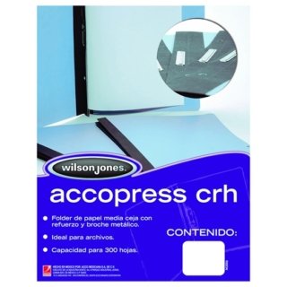 Folder Accopress Oficio Crh