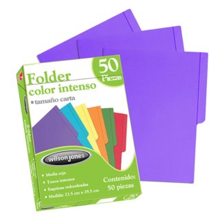 Folder Carta Violeta