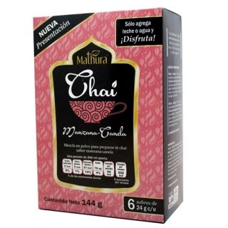 Chai Sabor Manzana Canela Stick De 6P