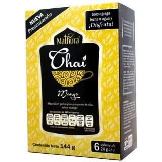 Chai Sabor Mango, Stick De 6Pzas