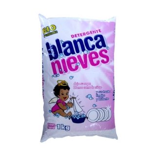 Detergente En Polvo Blanca Nieves. 1Kg