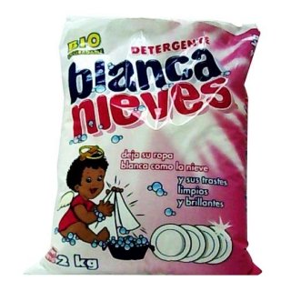 Detergente En Polvo Blanca Nieves. 2K
