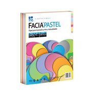 Papel Facia Pastel Carta C/500 Hojas