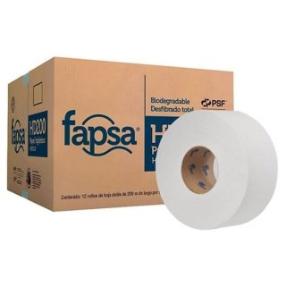 Papel Higienico Blanco De 200 M