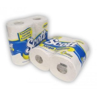 Papel Higienico Blanco, 500 Hojas Dobles