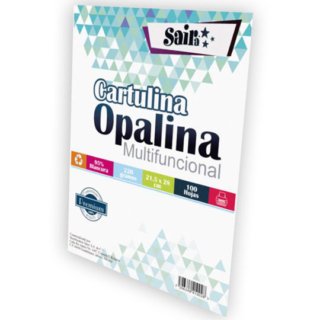 Cartulina Opalina Blanco Carta 220Gr