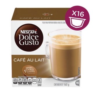 16 Capsulas De Cafe Con Leche, Au Lait