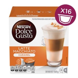 16 Capsulas De Caramel Latte Macchiato