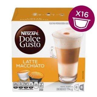 16 Capsulas De Latte Macchiato