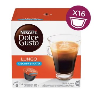 16 Capsulas Lungo Descaffeinato