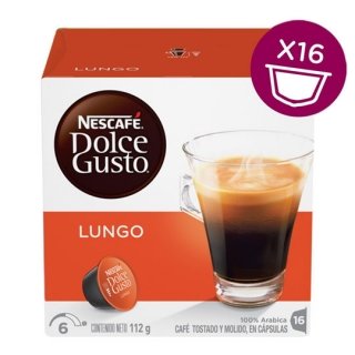 16 Capsulas Tostado Medio, Lungo