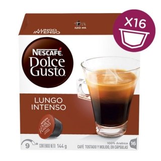 16 Capsulas Lungo Intenso