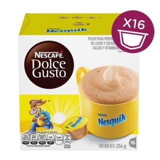 16 Capsulas De Chocolate Nesquik