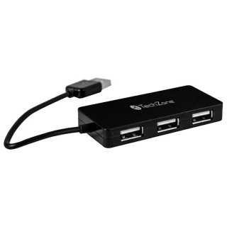 Hub 4 Puertos Usb Marca Techzone