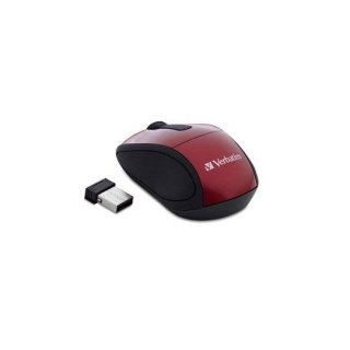 Mouse Optico Wireless Minitravel Rojo