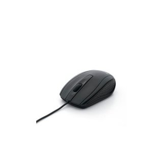 Mouse Optico Alambrico Usb Negro