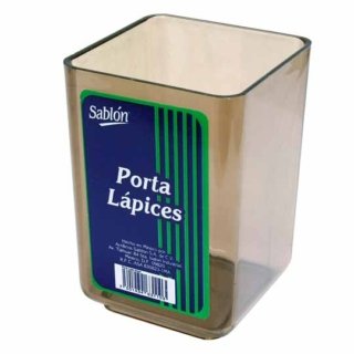 Porta Lapices Sablon Color Humo