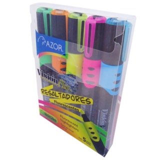 Resaltador Vision Plus Surtido C/5