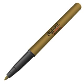 Marcador Signal Metalink Fino Dorado