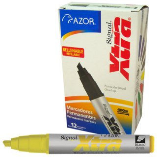 Marcador Signal Xtra Amarillo C/12