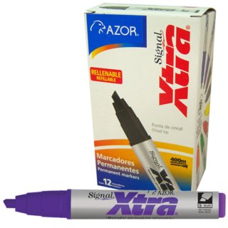 Marcador Signal Xtra Violeta C/12
