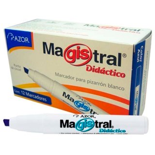 Marcador Magistral Didactico Azul