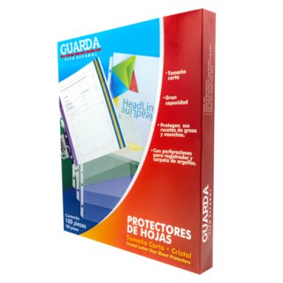 Protector De Hojas Tama?o Carta 330