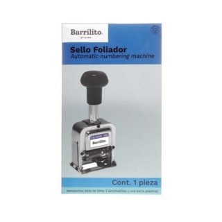 Sello Foliador 8 Digitos