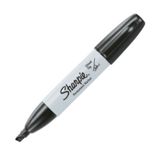 Marcador Permanente Sharpie Chisel Negro