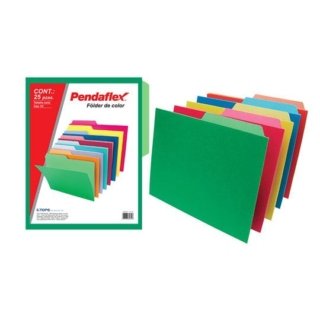 Folder Pendaflex Surtido Intenso 25Pz
