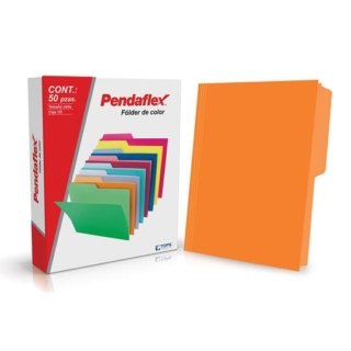 Folder Pendaflex Naranja 50Pz