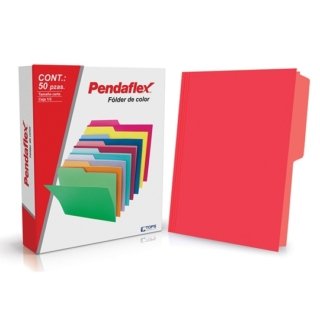 Folder Pendaflex Rojo 50Pz