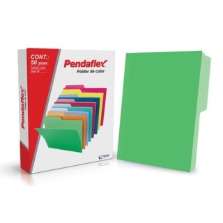 Folder Pendaflex Verde 50Pz