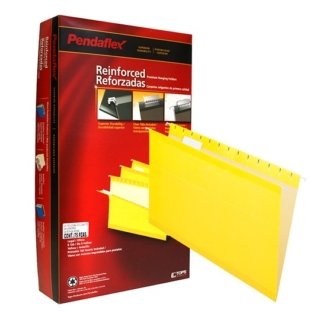 Folder Colgante Amarillo Oficio