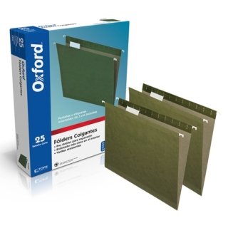 Folder Colgante Verde Carta