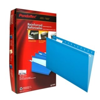 Folder Colgante Oficio Azul Claro