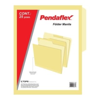 Folder Manila Crema Pendaflex C/25