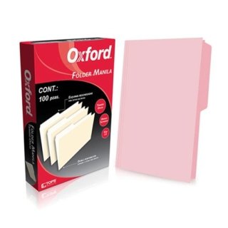 Folder Manila Rosa Oxford C/100