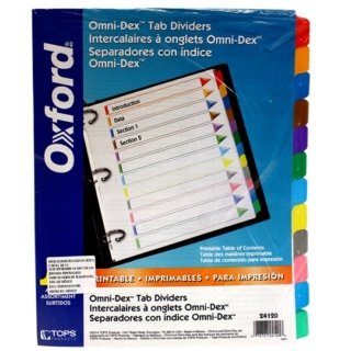 Juego De Separadores 12 Divisiones
