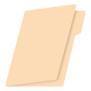 Folder Tama?o Carta Crema C/100