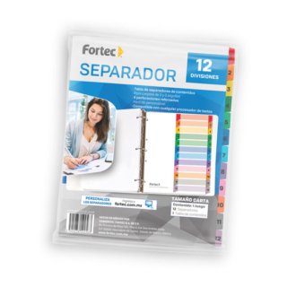 Separadores 12 Divisiones