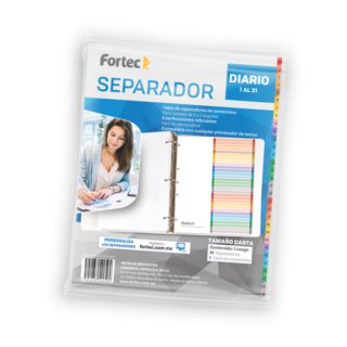 Separadores Diario 1-31