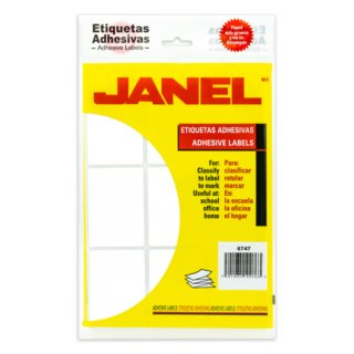 Etiqueta Blanca Janel Clasica No. 13