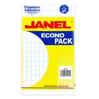Etiqueta Blnaca Janel Econopack No. 1