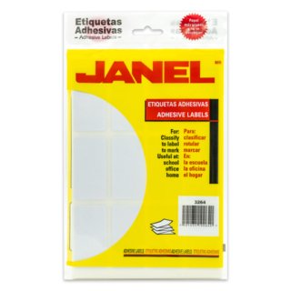 Etiqueta Blanca Janel Clasica No. 24