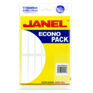 Etiqueta Blanca Janel Econopack No.20