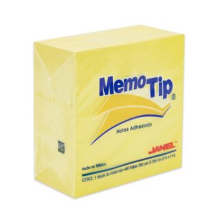 Cubo Memo Tip Amarillo 3X3 Pulg Pza
