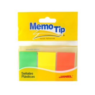 Se?ales Plasticas Memo Tip 3 Colores
