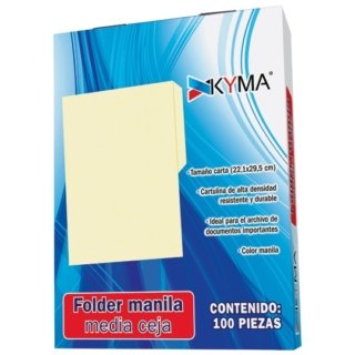 Folder Kyma Carta Crema C/100