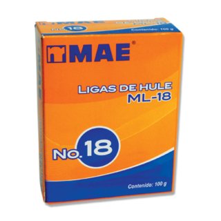 Ligas De Hule Del N?mero 18